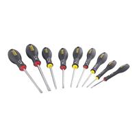Stanley handgereedschap FATMAX Schroevendraaierset 10-delig - St/Par/Ph/Spanningszoeker - FMHT65439-0 - FMHT65439-0 - thumbnail