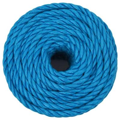 Werktouw 14 mm 25 m polypropeen blauw