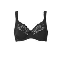 Plaisir +size beugelbh Annette zwart - thumbnail