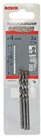 Bosch Accessories CYL-3 2608597704 Carbide Beton-spiraalboor 4 mm Gezamenlijke lengte 75 mm Cilinderschacht 3 stuk(s) - thumbnail