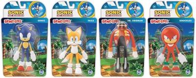 Sonic the Hedgehog Bend-Ems Figure - Knuckles