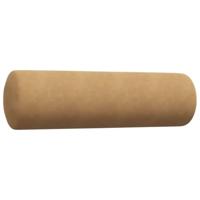 2-delige Loungeset met kussens en bolsters fluweel bruin - thumbnail