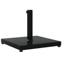 Parasolvoet voor stokken van Ø32/38/48 mm 18 kg vierkant - thumbnail