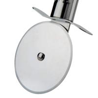 Set van 2 houten pizza- en tarte flambéeplanken en pizzasnijder van roestvrij staal - FACKELMANN - 30 cm - thumbnail