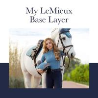 LeMieux Climate Base Layer techshirt petrol maat:l - thumbnail