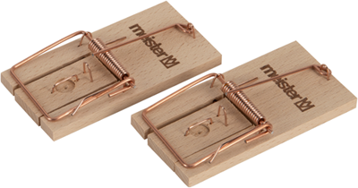 Connex muizenval in hout (2st) - mf