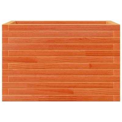Plantenbak 70x40x45,5 cm massief grenenhout wasbruin Plantenbak 70x40x45,5 cm massief grenenhout wasbruin