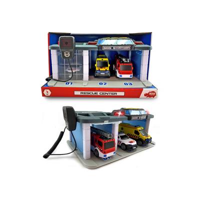 Dickie Toys Garage Rescue Center + Licht en Geluid