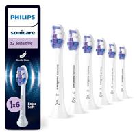 Philips Sensitive HX6056/87 Set van 6 opzetborstels - thumbnail
