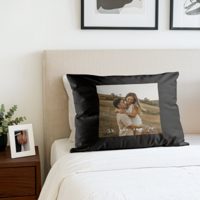 Kussen bedrukken - Zwart - 50 x 60 cm - thumbnail