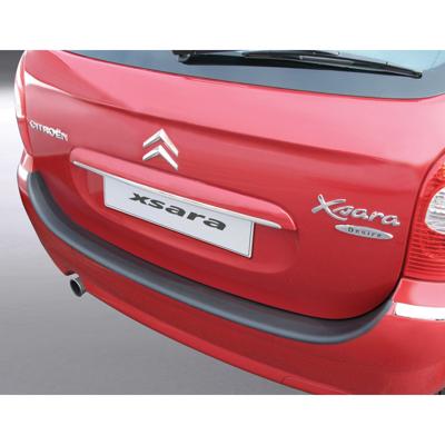 Bumper beschermer passend voor Citroën Xsara Picasso Zwart GRRBP257