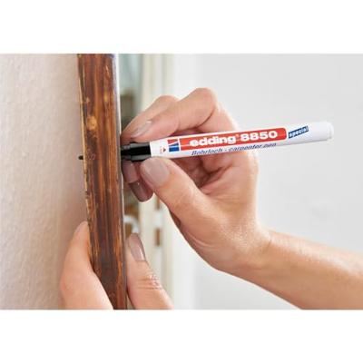Viltstift edding 8850 timmerman rond 0.7mm zwart | 5 stuks