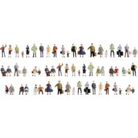 NOCH 0018401 H0 Passanten. figuren Geverfd, Zittend, Staand - thumbnail