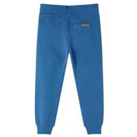 Kinderjoggingbroek 128 blauw - thumbnail
