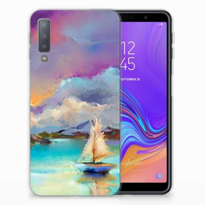 Smartphone hoesje Samsung Galaxy A7 (2018) Boat