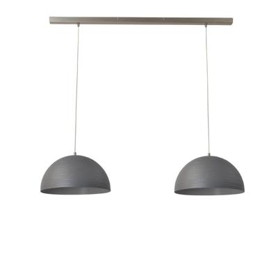 Masterlight Stoere eettafellamp betongrijsConcepto 2x30 - 2731-00-S-100-2