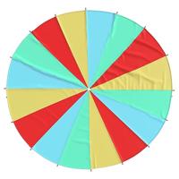 VidaXL Speelparachute voor kinderen ø6 m stof - thumbnail