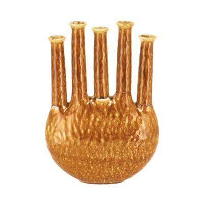 Daan Kromhout Vaas inga jahra bruin 38 cm | 2 stuks