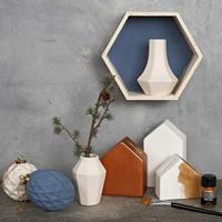 Creativ Company hexagonale showdoos, 3st. - thumbnail