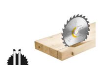 Festool HW 254x2,4x30 PW24 575974 Cirkelzaagblad 254 x 30 x 1.60 mm Aantal tanden: 24 1 stuk(s) - thumbnail