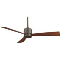 Fanimation Zonix SN Plafondventilator 70 W (Ø x h) 132 cm x 393 mm Nikkel (gesatineerd) Met wandschakelaar - thumbnail
