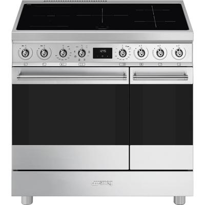 Smeg C92IMX2 met GRATIS broodrooster ''TSF01BLEU''