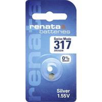 Renata Knoopcel 317 1.55 V 1 stuk(s) 10.5 mAh Zilveroxide SR62 - thumbnail