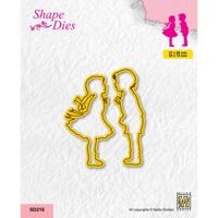 Nellie's Choice • shape die jongen en meisje - thumbnail