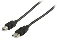 Valueline Vlcp60100b10 Usb 2.0 Usb A Male - Usb B Male Kabel 1,00 M Zwart - thumbnail