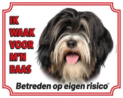 Tibetaanse Terrier Waakbord