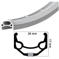 Ryde velg zac 19 zilver 24mm 26x1.75 32 gaats - thumbnail