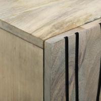 Badkamermeubelset met lade met plank 3 pcs Wit 38 x 33 x 160 cm - thumbnail