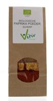 Vitiv Paprika poeder scherp bio 50 Gram - thumbnail