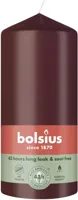 Bolsius stompkaars essentials 6.8x13cm velvet red - thumbnail