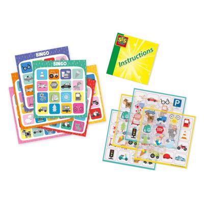 SES Reisspel raamsticker bingo SES Reisspel raamsticker bingo