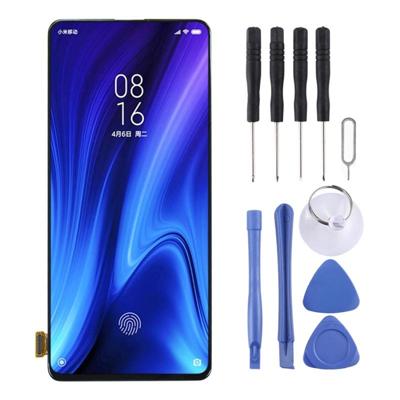 Originele AMOLED Materiaal LCD-scherm en Digitizer Volledige Montage voor Xiaomi Redmi K20 Pro / K20 / Mi 9T / Mi 9T Pro (Zwart)