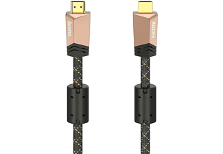 Hama Premium HDMI™-kabel Met Ethernet Conn. - Conn. Ferriet Metaal 1,5 M