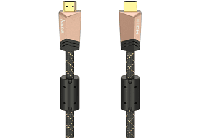 Hama Premium HDMI™-kabel Met Ethernet Conn. - Conn. Ferriet Metaal 1,5 M - thumbnail