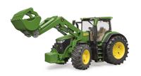 Bruder 03151 John Deere 7R 350 met Frontlader - thumbnail