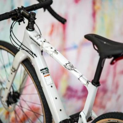 Unleazhed Unscratch frame protection film Gravelbike BPG01 Alpocalypse black