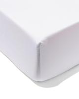 HEMA Boxspring hoeslaken 160x200cm katoen percal wit (wit) - thumbnail