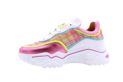 DWRS Moon Tweed J6536-03-5377 Roze / Geel-37 maat 37