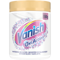 Vanish Vanish Oxi Action - Vlekkenverwijderaar Poeder - Zonder Bleek - Witte Was - 550 Gram - thumbnail