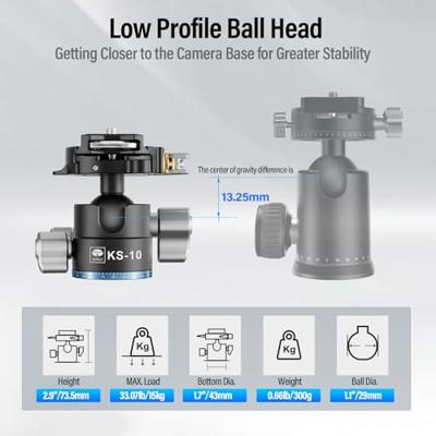 Sirui KS-10 Low Gravity Ball Head