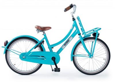 Aldo 20 inch cargo cruiser ds fiets mat turquoise
