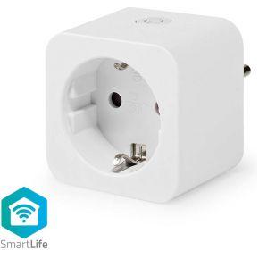 SmartLife Smart Stekker | Wi-Fi | 3680 W | Type F (CEE 7/3) | 0 - 55 °C | Android / IOS | Wit