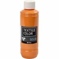 Creativ Company Textile color dekkende textielverf - oranje, 250ml - thumbnail