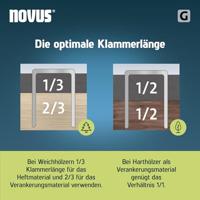 Novus platte draadnieten [600st] G type 11 12 mm - thumbnail