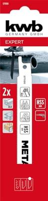 Schrobzaagbl. hss fijn .130 2st KWB - Kwb