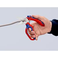 Knipex Elektriciens-/ambachtsschaar | lengte 160 mm meercomponenten-mantels | 1 stuk - 95 05 20 SB - 95 05 20 SB - thumbnail